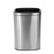 Alpine Industries 10.5 Gal. Stainless Steel Rectangular Liner Open Top Trash Can 470-40L - alternate 2